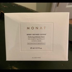 New sealed Monat Berry Refined Scrub